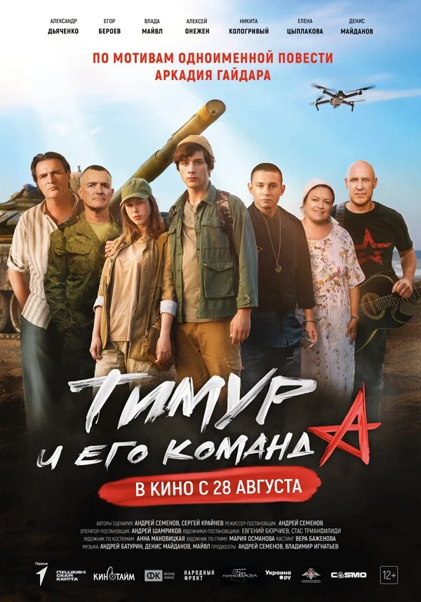 Тимур и его команда постер - смотреть онлайн